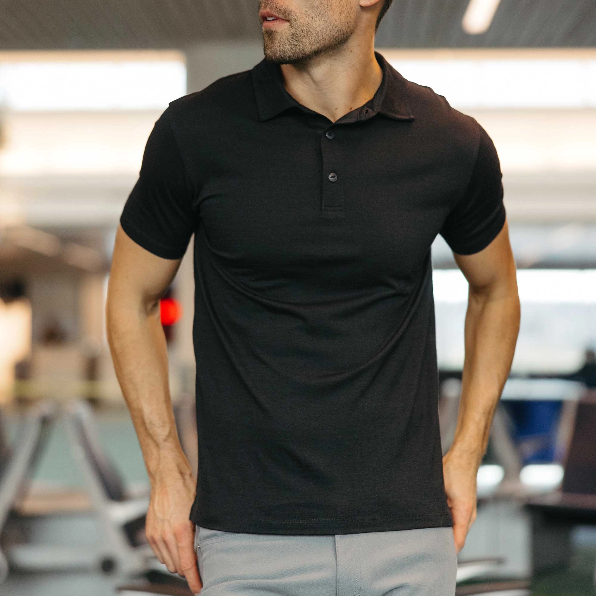 100% Wool Polo