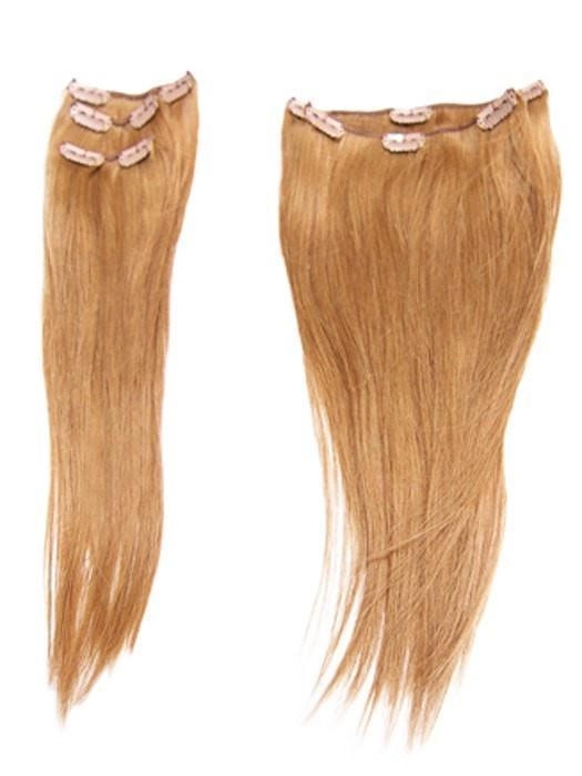 16" Remy Human Hair 5pc Extension Kit Hairpiece by Hairdo | Clip-In | Clearance Sale Open Box (Unworn - Like New)
