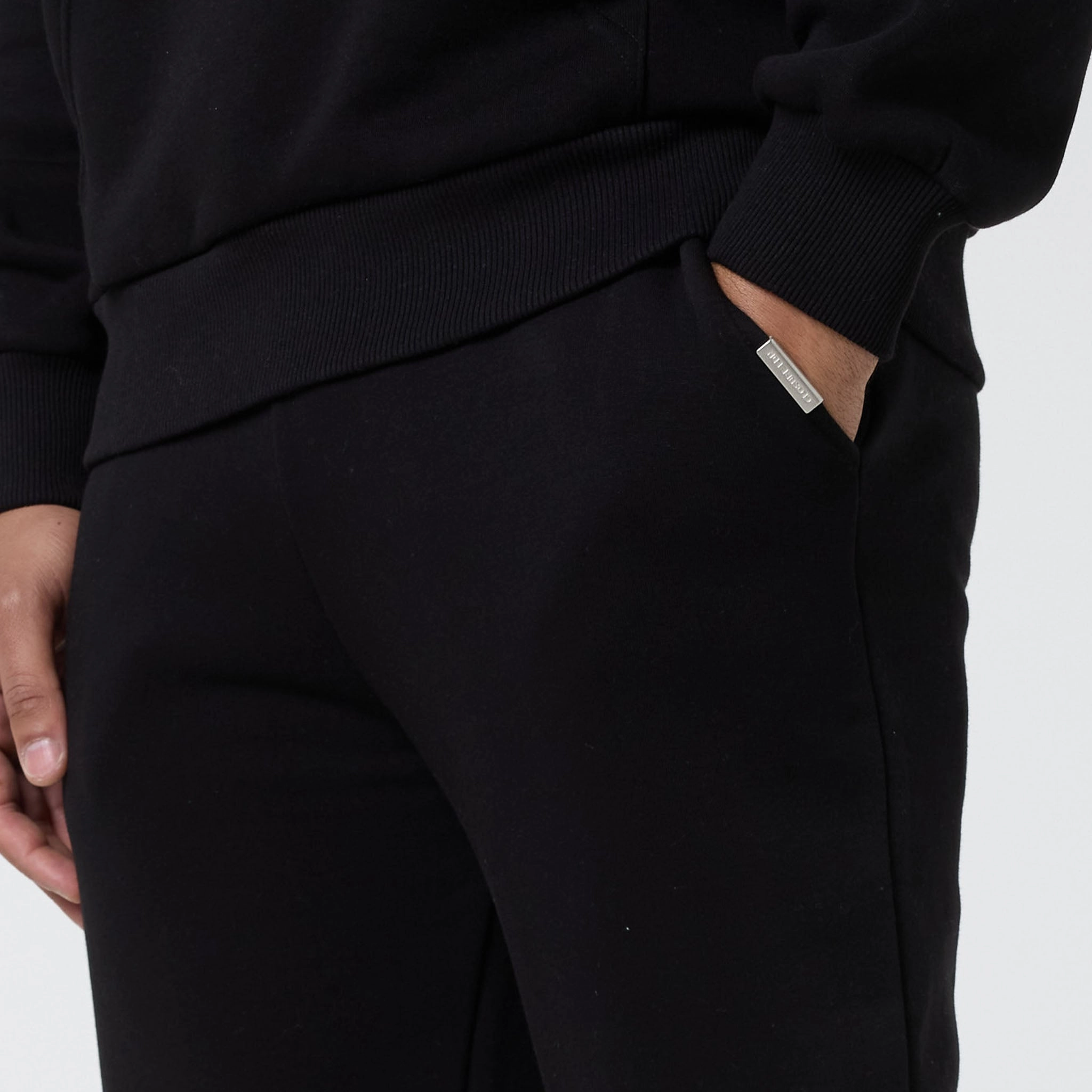 2-Pack Relaxed Fit Cuffed Joggers | Black Graphite