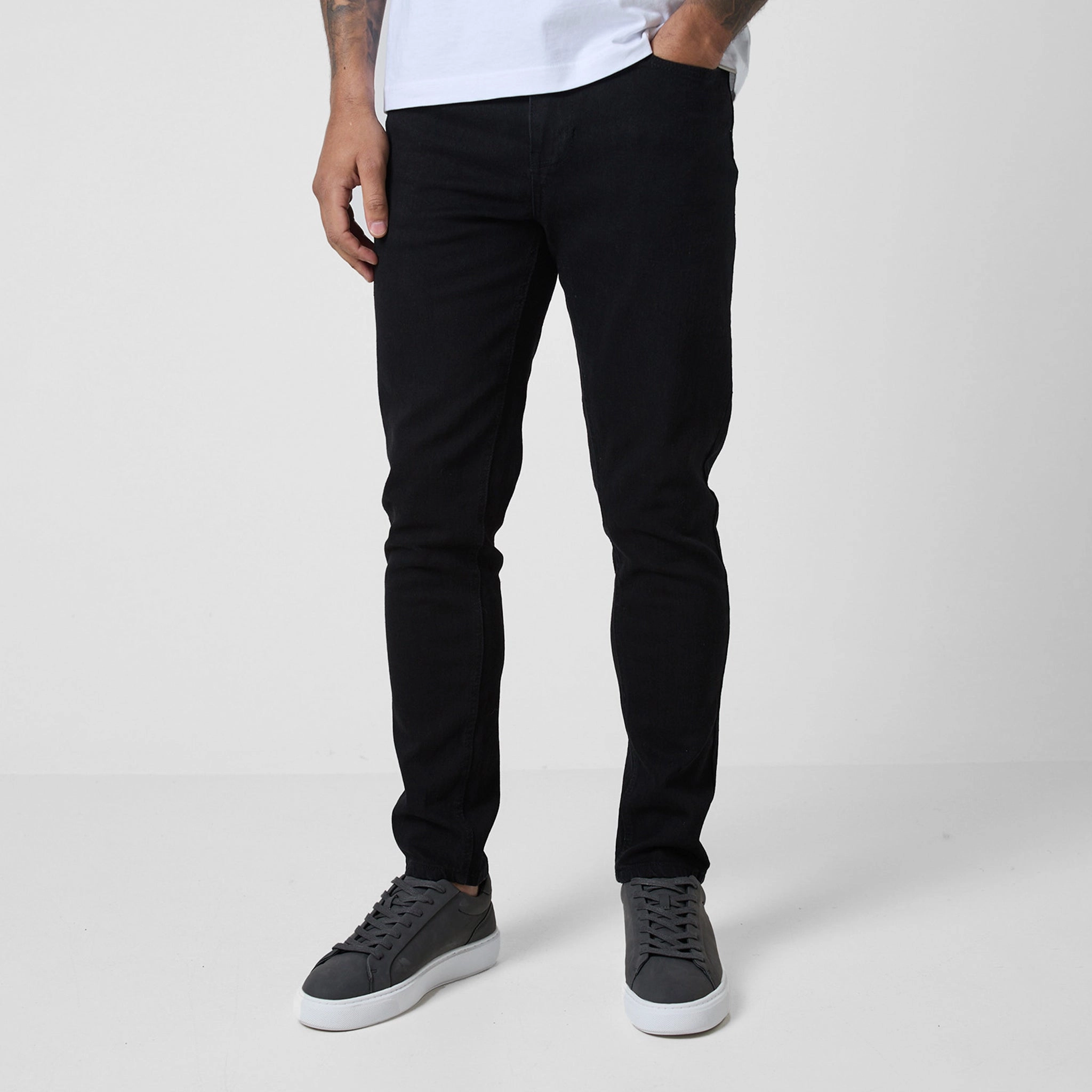 2-Pack Slim Fit Denim Jeans | Black Grey Wash