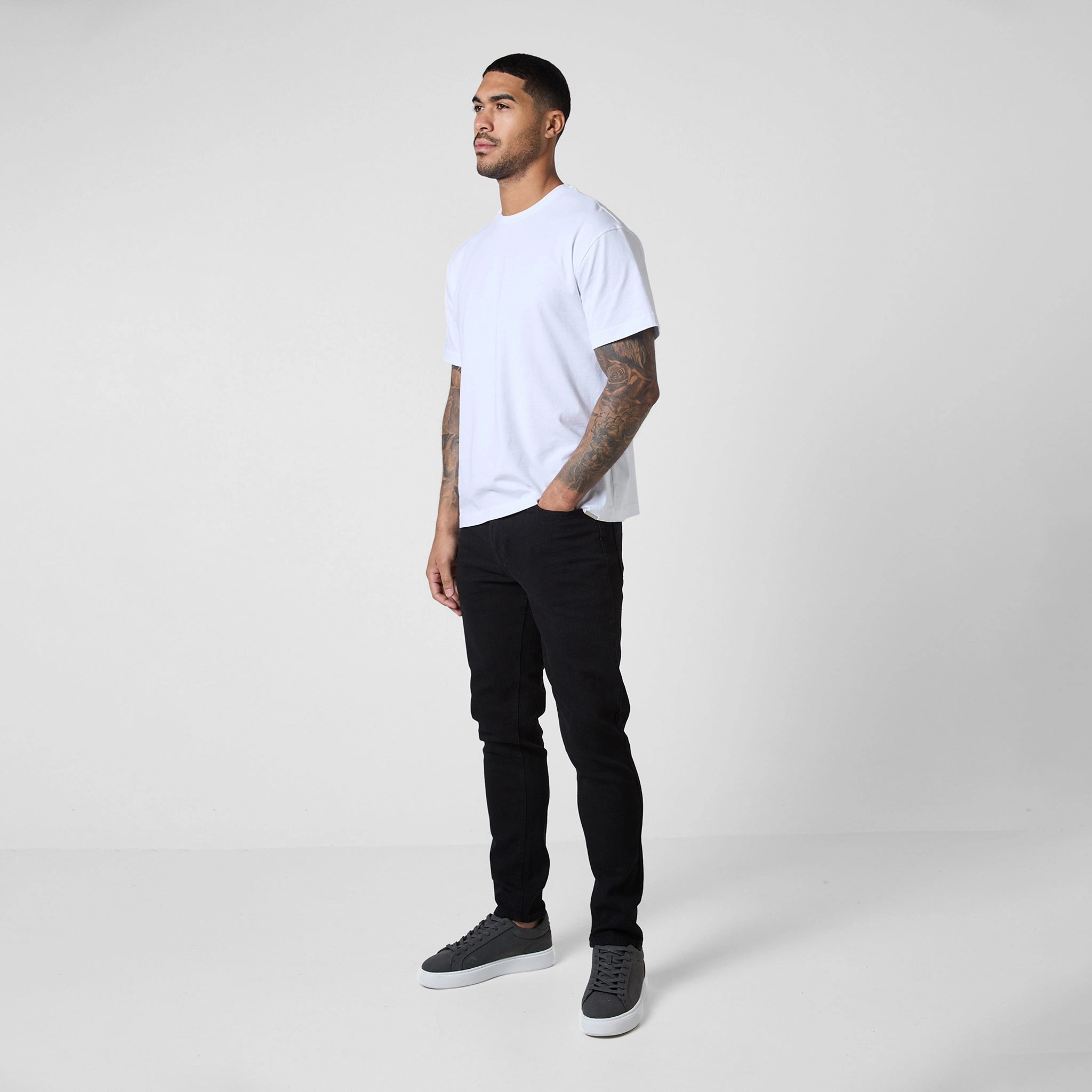 2-Pack Slim Fit Denim Jeans | Black Grey Wash