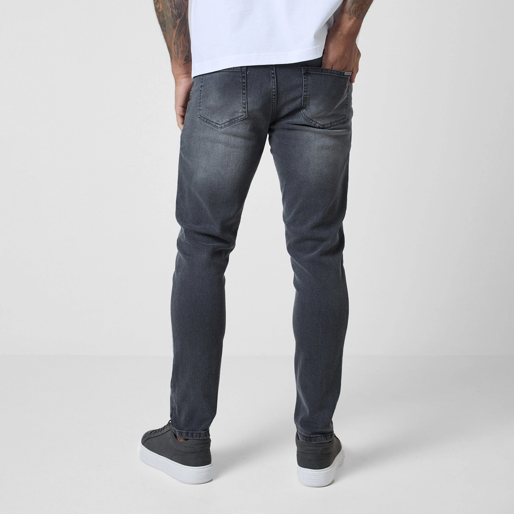 2-Pack Slim Fit Denim Jeans | Black Grey Wash