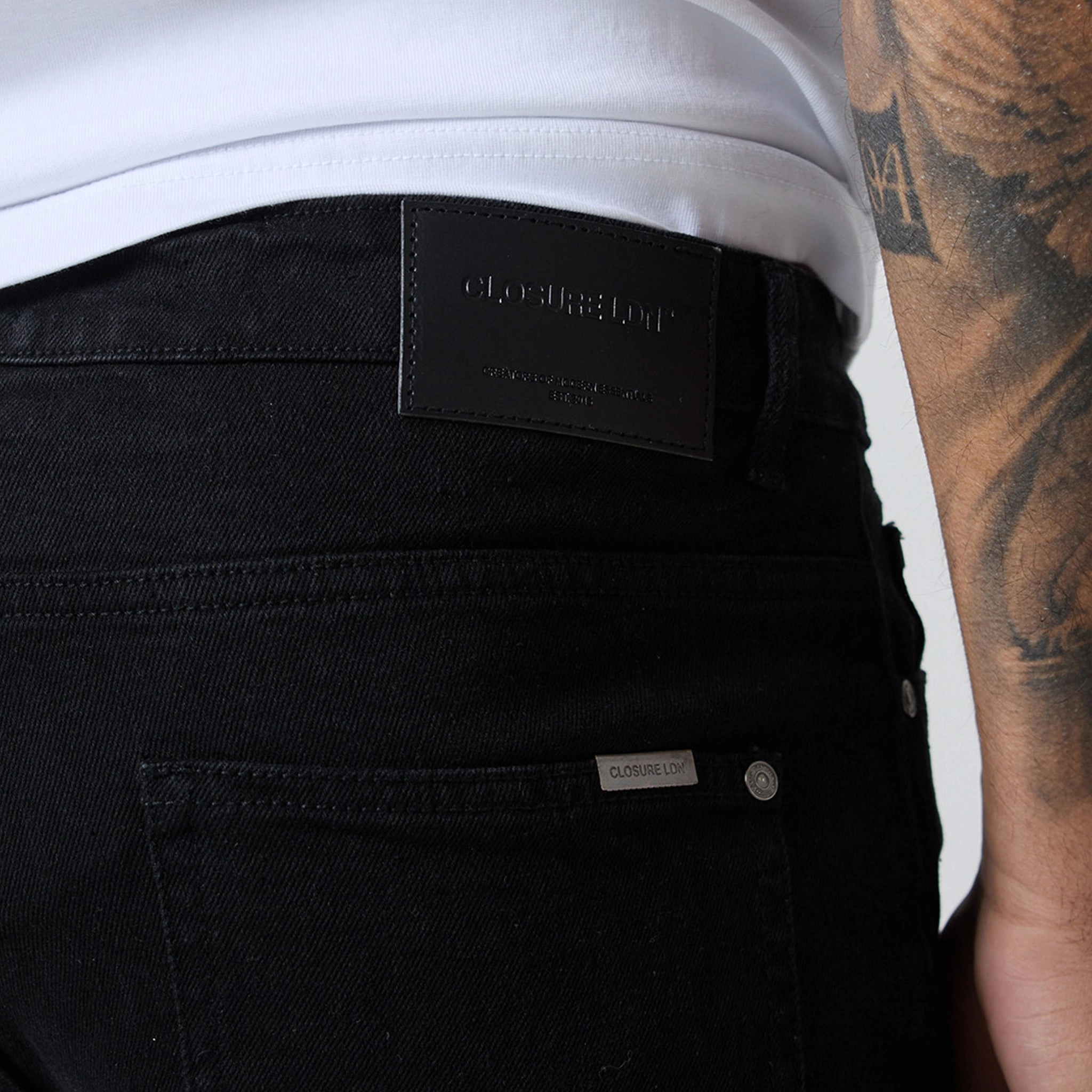 2-Pack Slim Fit Denim Jeans | Black Grey Wash