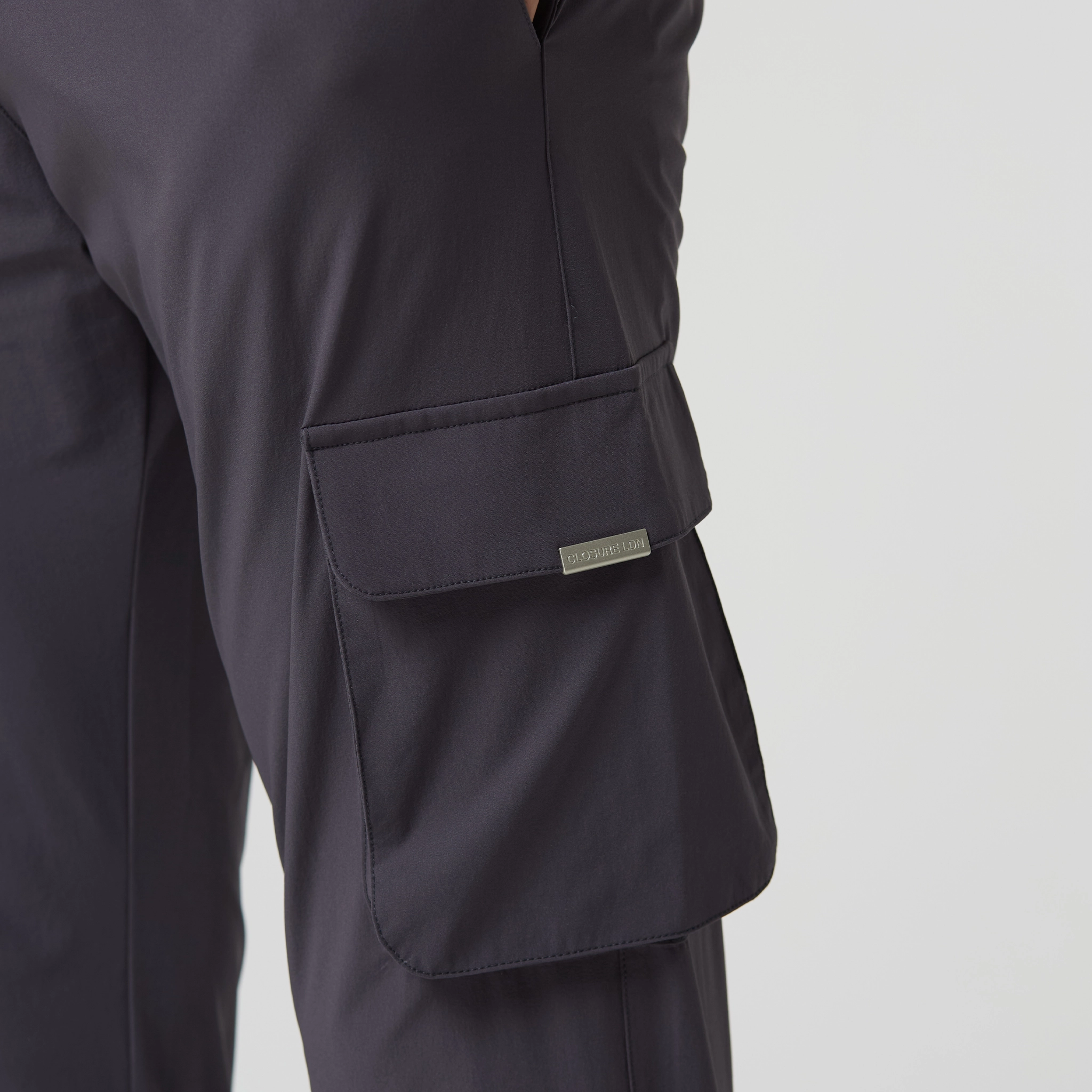 2-Pack Stretch Tech Cargo Pants | Black / Dark Grey