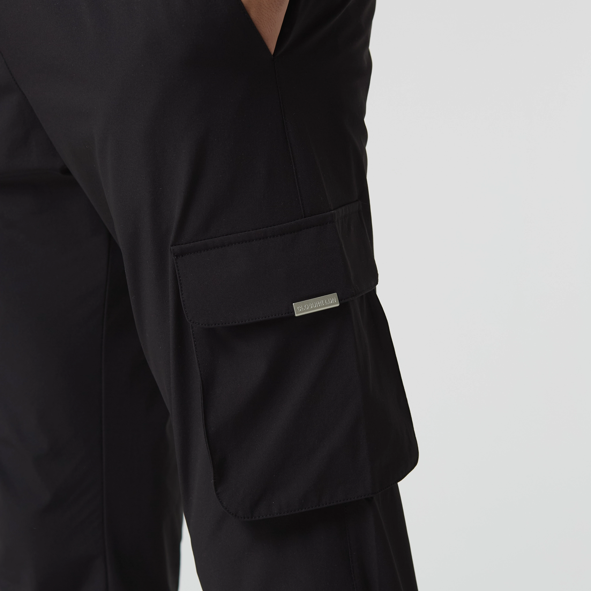 2-Pack Stretch Tech Cargo Pants | Black / Dark Grey