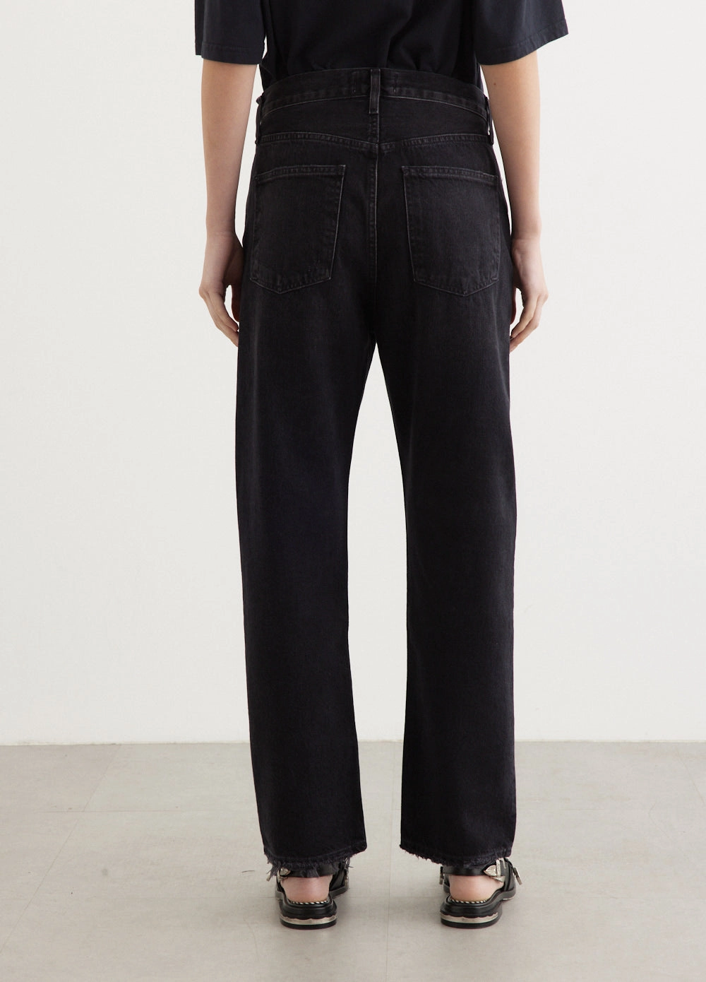 90's Mid Rise Straight Jeans