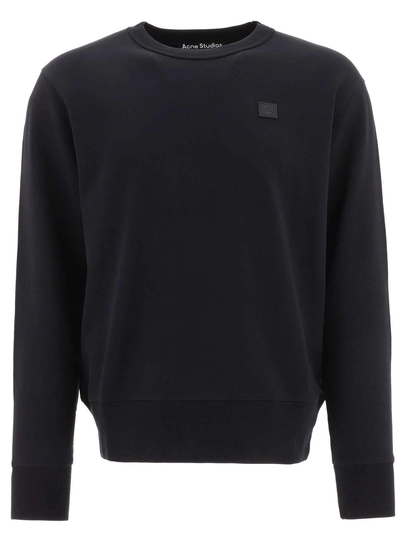 Acne Studios Logo Patch Crewneck Jumper