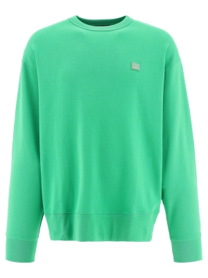 Acne Studios Logo Patch Crewneck Jumper