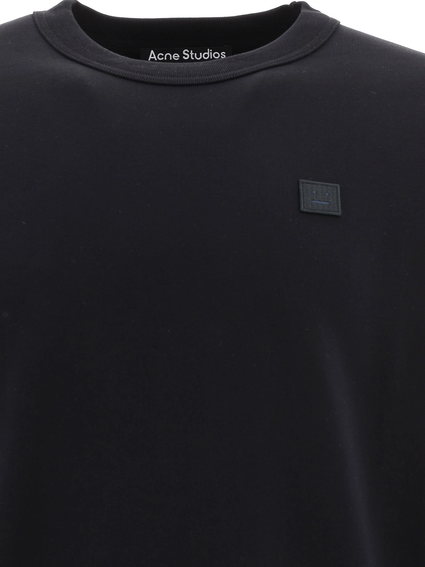 Acne Studios Logo Patch Crewneck Jumper