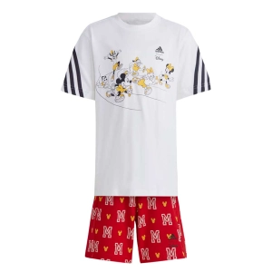 adidas - Kids' (Toddler & Junior) adidas x Disney Mickey Mouse T-Shirt & Shorts Set (HR9498)