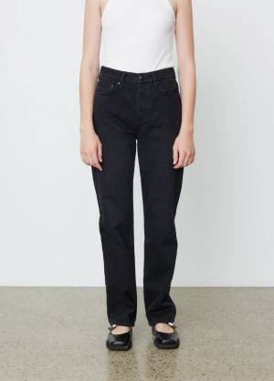 Alex High-Rise Straight Jeans