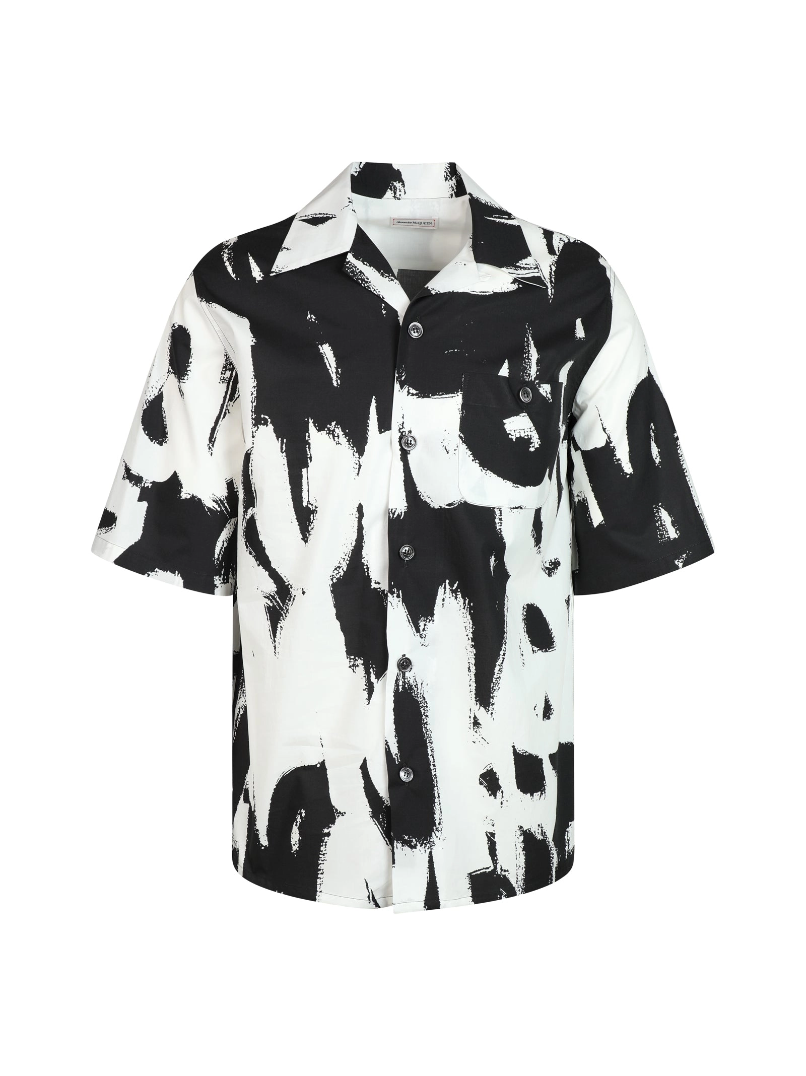 Alexander McQueen Printed Short-Sleeved Shirt