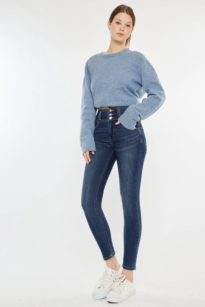 Alexandria High Rise Super Skinny Jeans