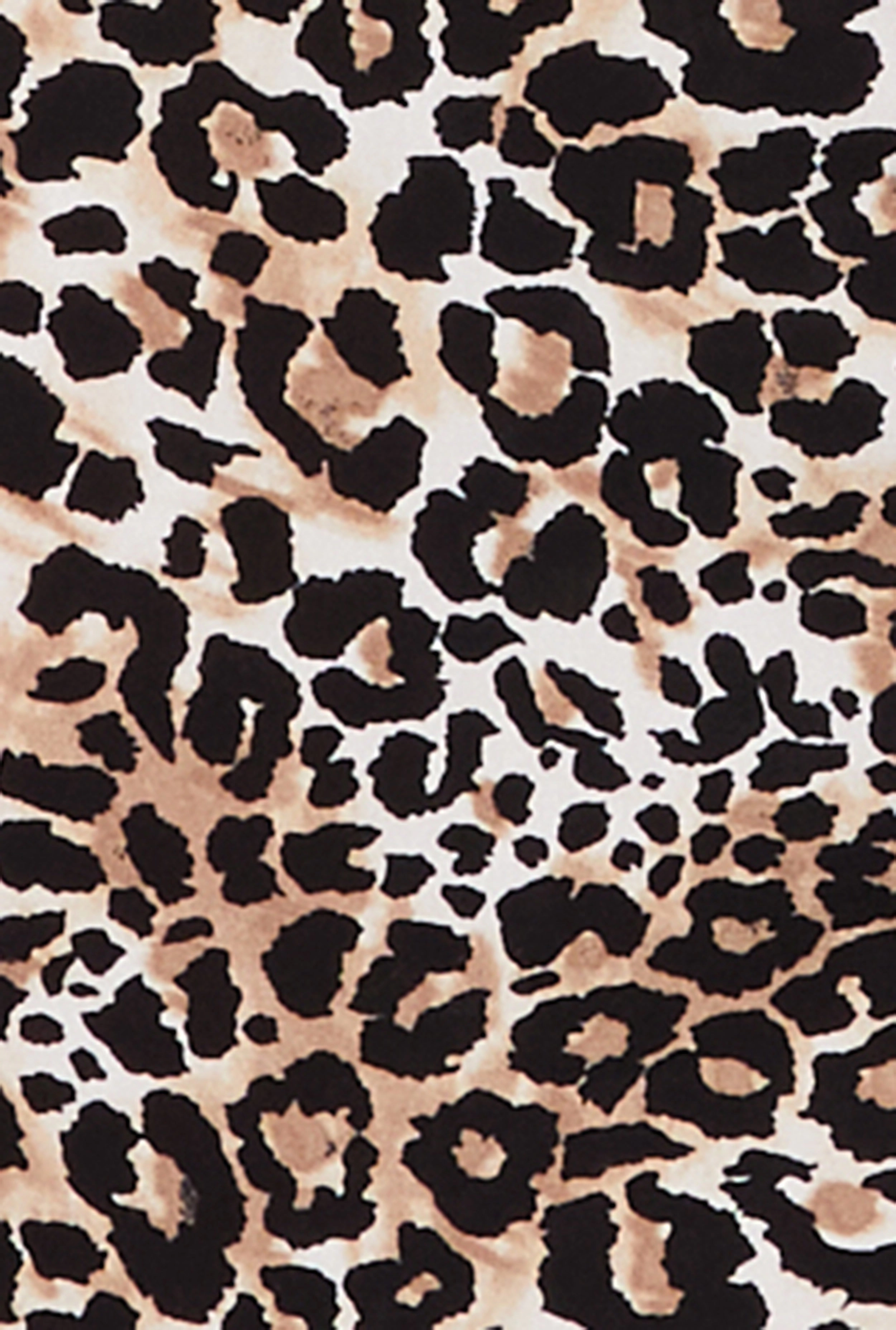 Almost Famous Tie Back Leopard Print Dress