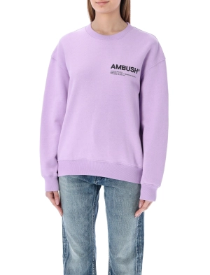 Ambush Logo Printed Crewneck Sweatshirt