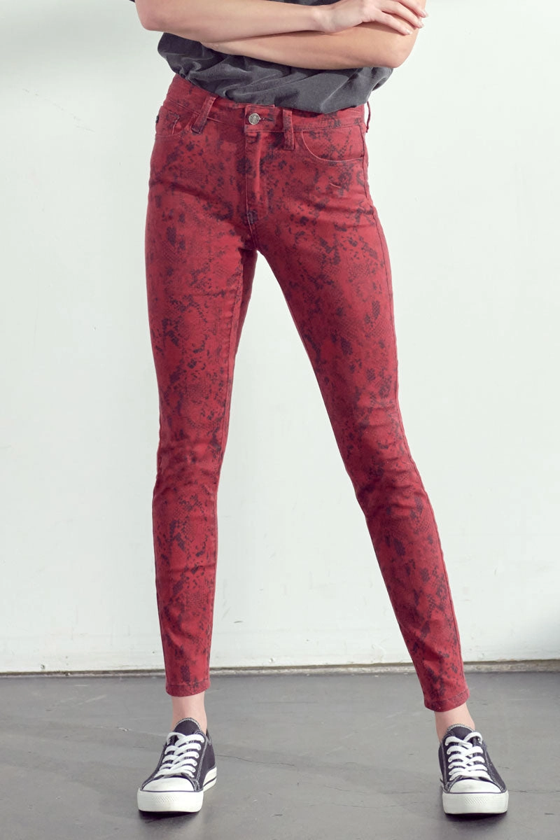 Anastasia High Rise Super Skinny Jeans