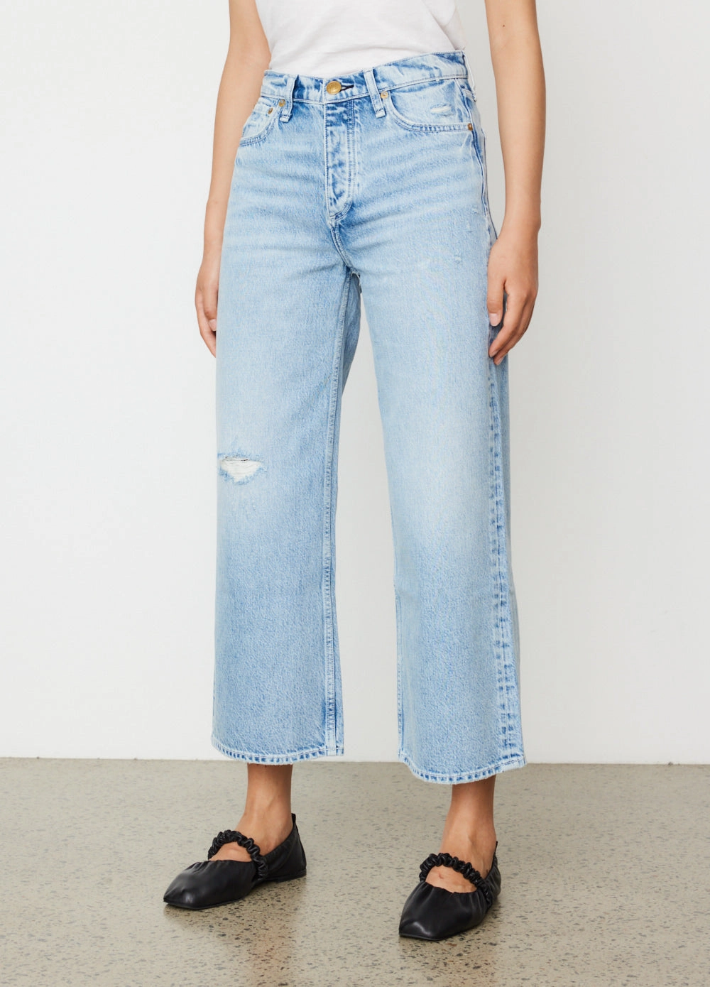 Andi High-Rise Wide Leg Jeans
