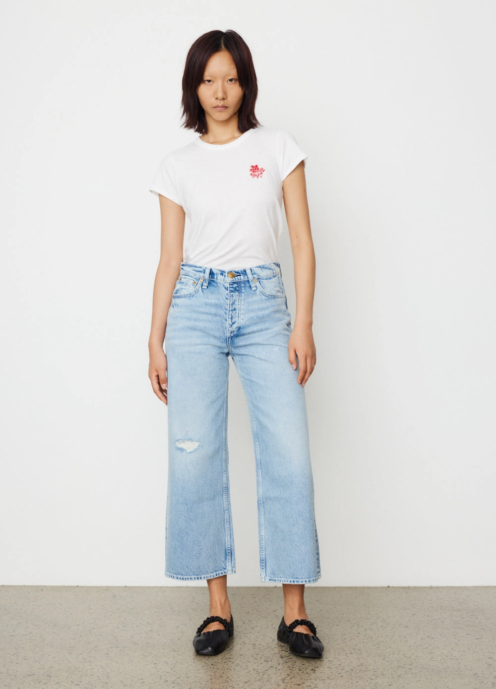 Andi High-Rise Wide Leg Jeans