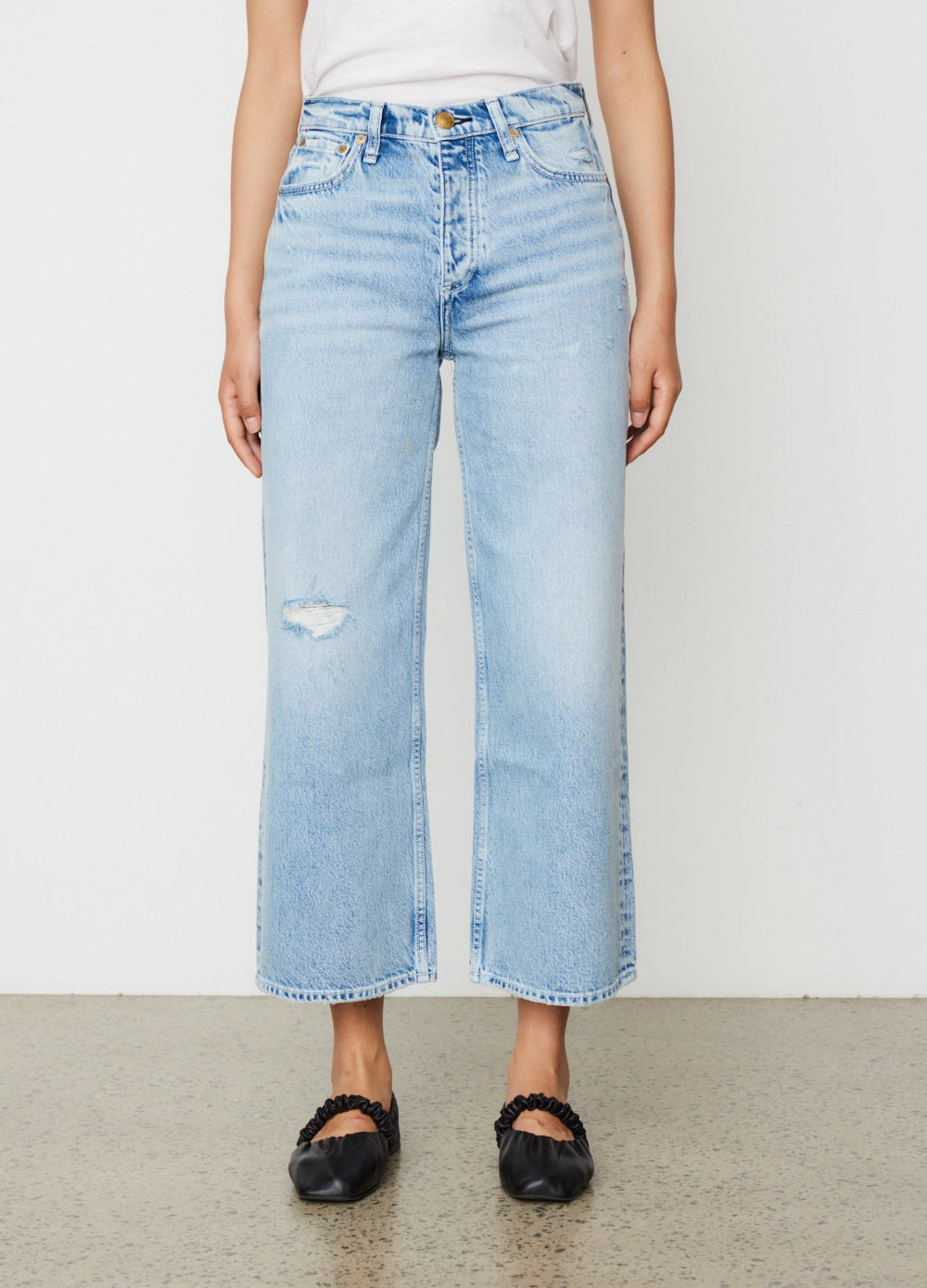 Andi High-Rise Wide Leg Jeans