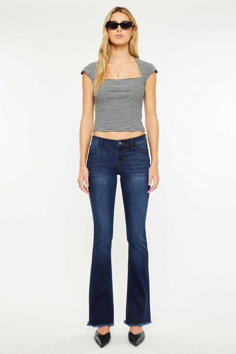 Anne Essentials Low Rise Bootcut Jeans