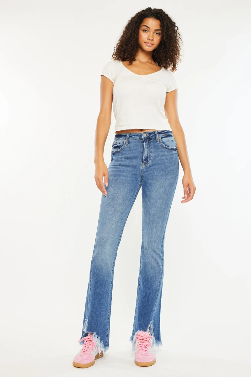 Antonia  High Rise Bootcut Jeans
