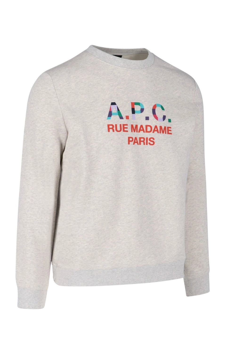 A.P.C. Logo Printed Crewneck Sweater