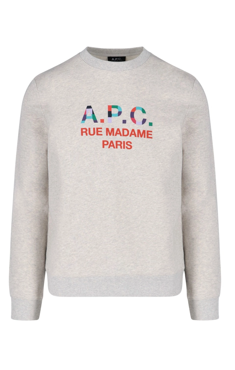 A.P.C. Logo Printed Crewneck Sweater
