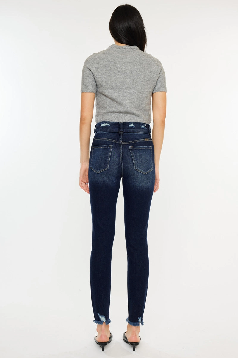 Ariana High Rise Ankle Skinny Jeans