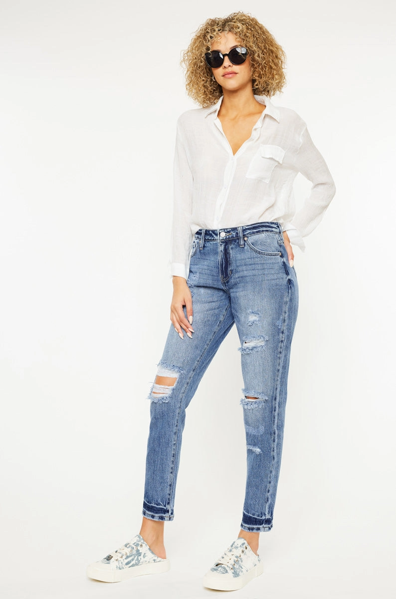 Artemis High Rise Boyfriend Jeans