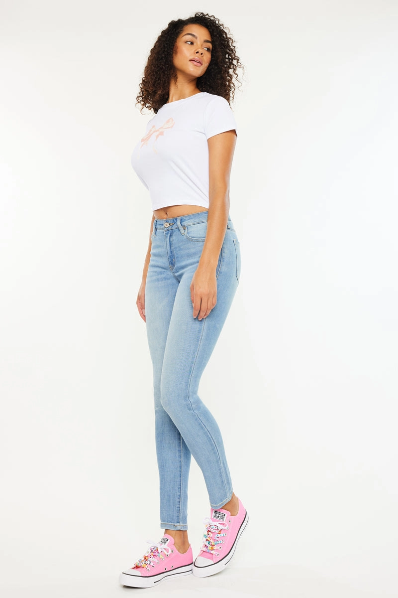 Ashlyn Mid Rise Super Skinny Jeans