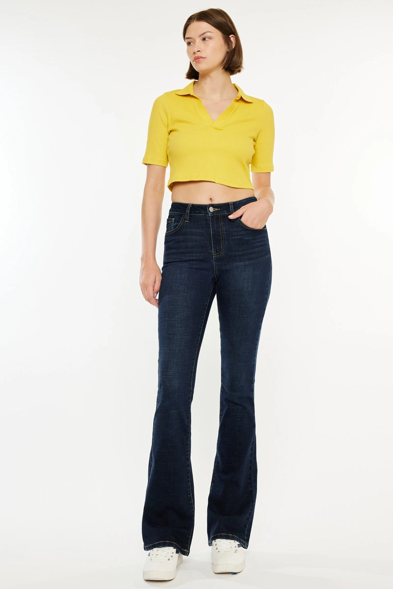 Avery Essentials High Rise Bootcut Jeans