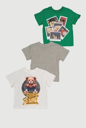 Baby Boys 12-24M Born Ready Graphic Tees 3 Pack