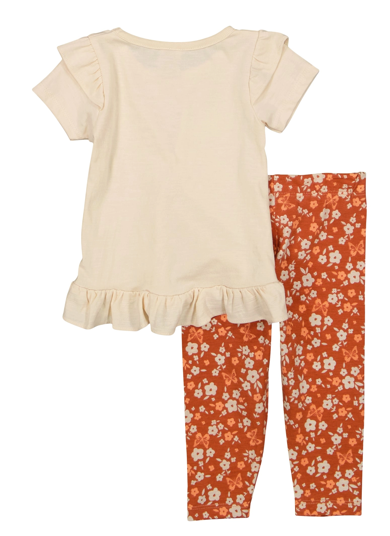Baby Girls 12-24M Butterfly Graphic Tee and Leggings