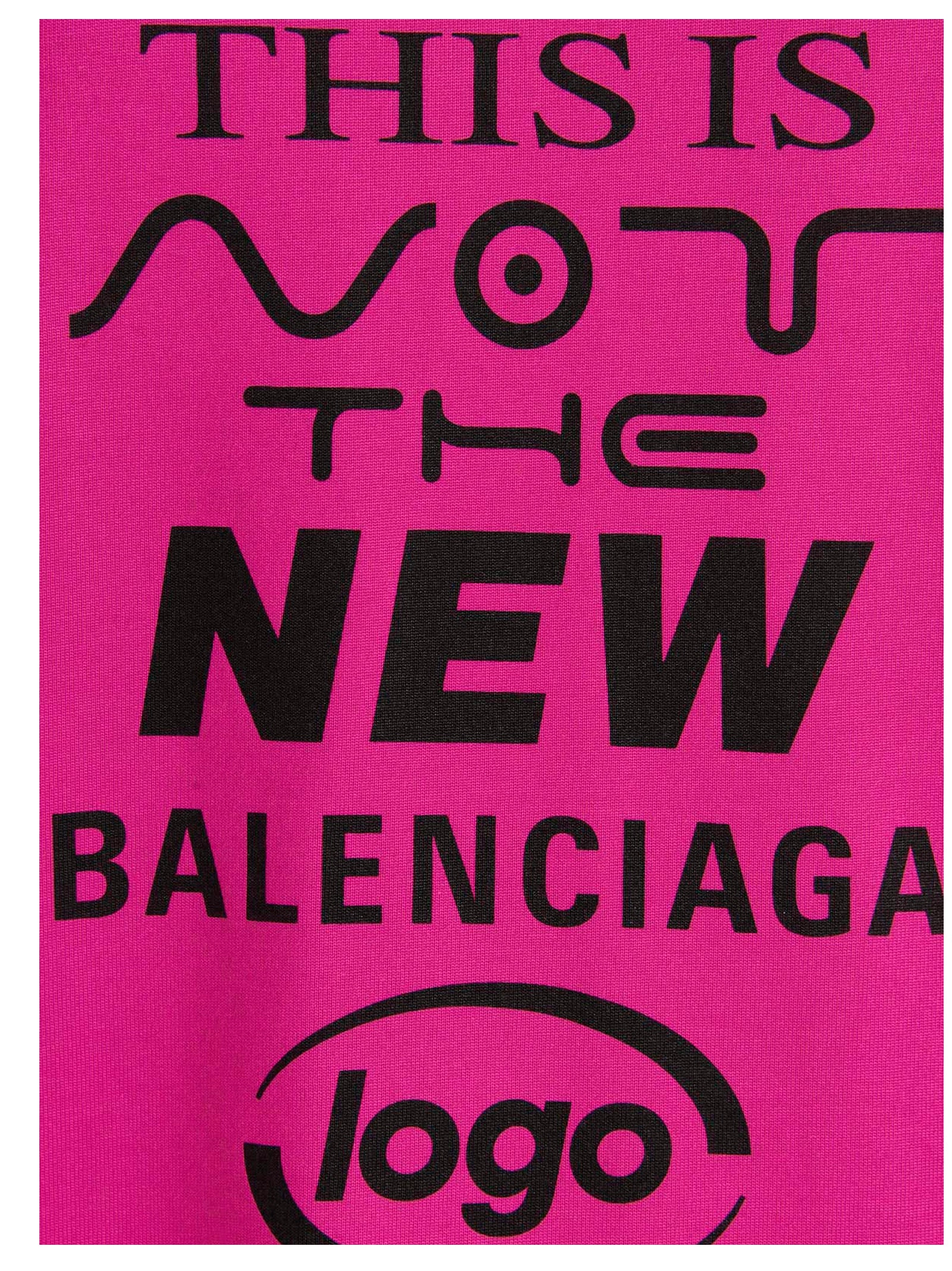 Balenciaga This Is Not Printed Hooded T-Shirt