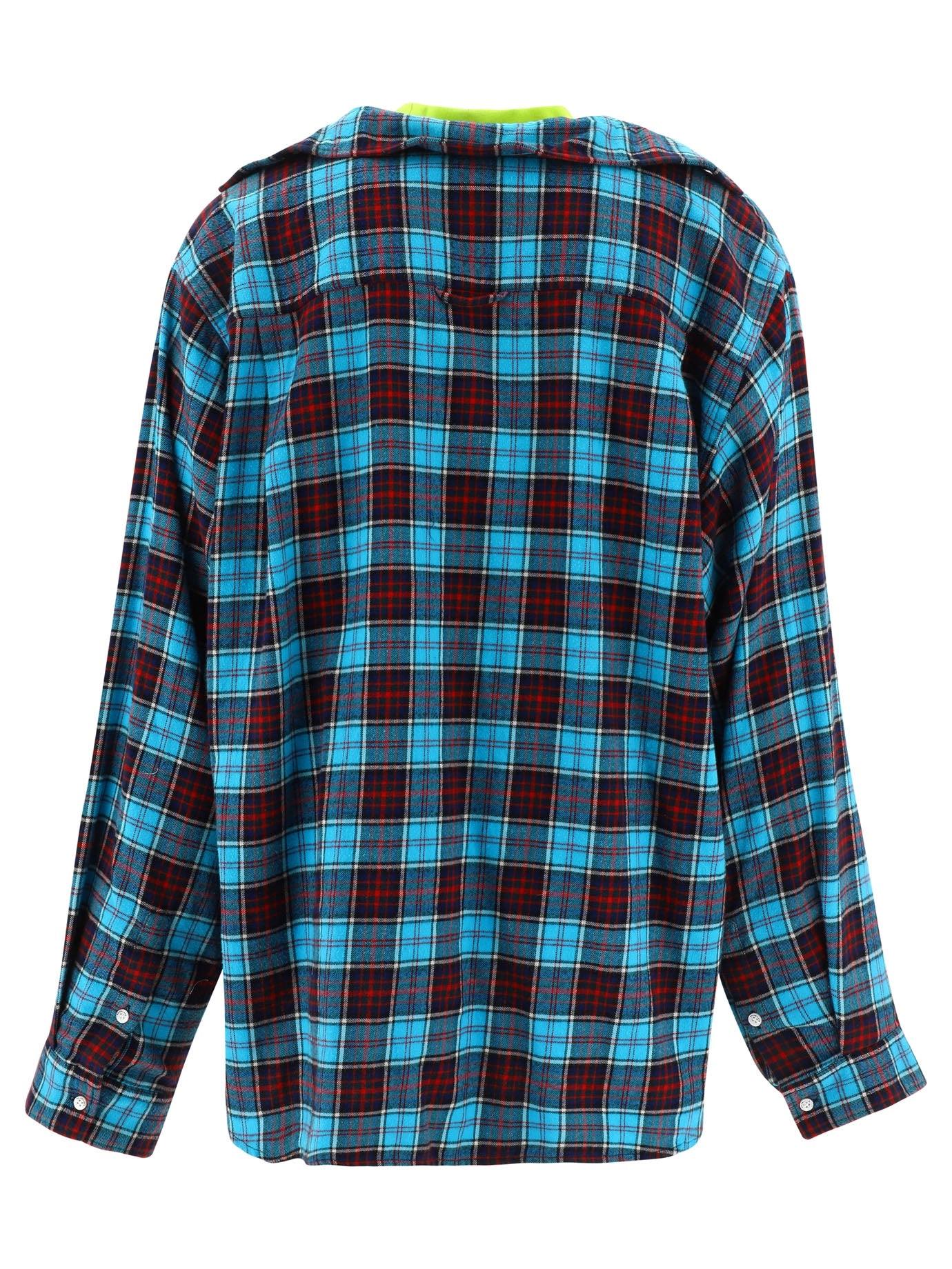 Balenciaga Trompe Checked Shirt
