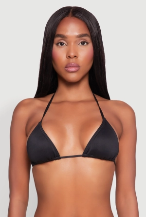 Basic Swim Triangle Bikini Top