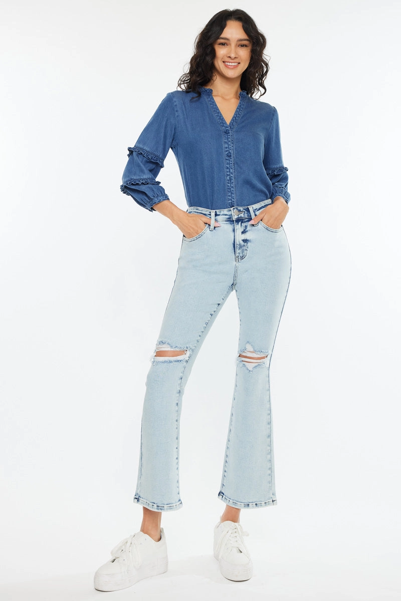 Benny Essentials High Rise Bootcut Jeans