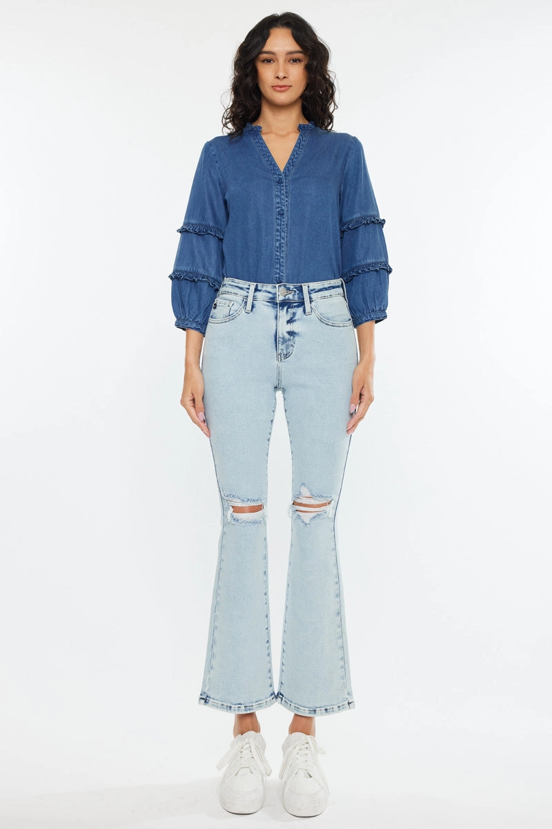 Benny Essentials High Rise Bootcut Jeans