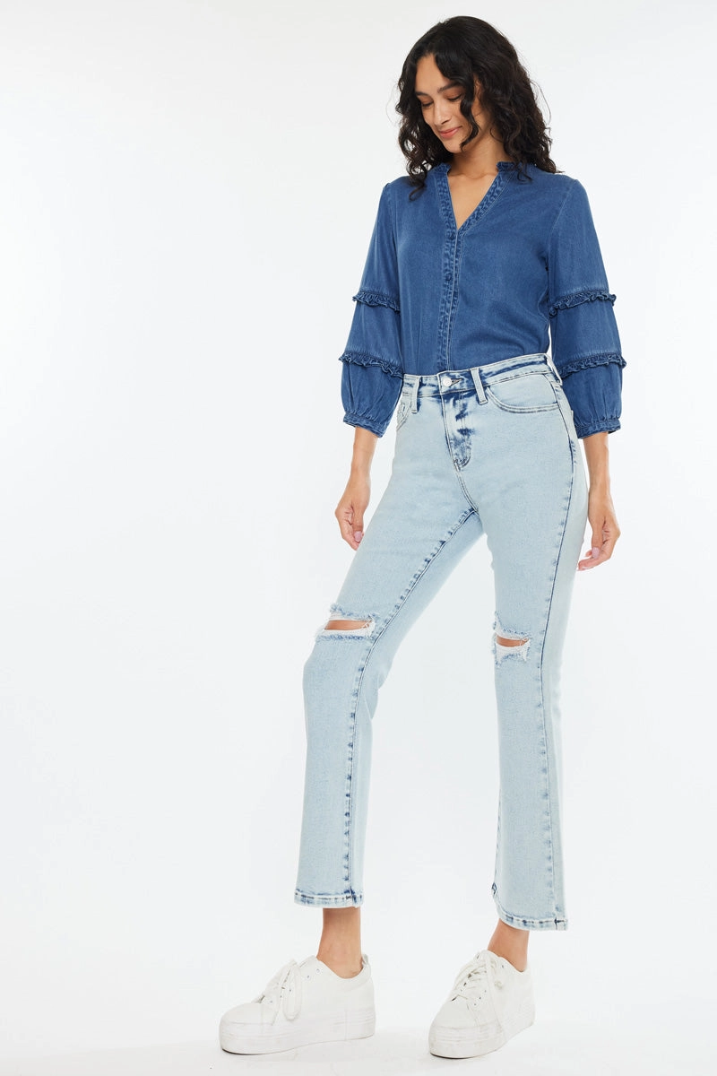 Benny Essentials High Rise Bootcut Jeans