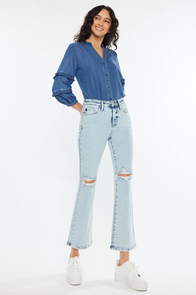 Benny Essentials High Rise Bootcut Jeans