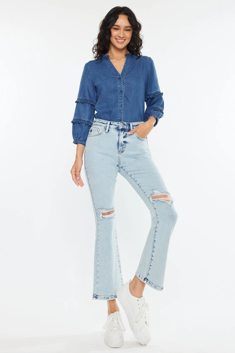 Benny Essentials High Rise Bootcut Jeans