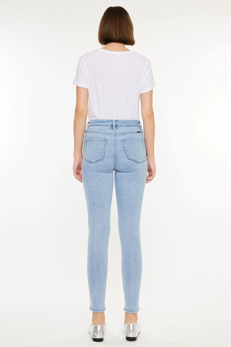 Bev Essentials High Rise Ankle Skinny Jeans