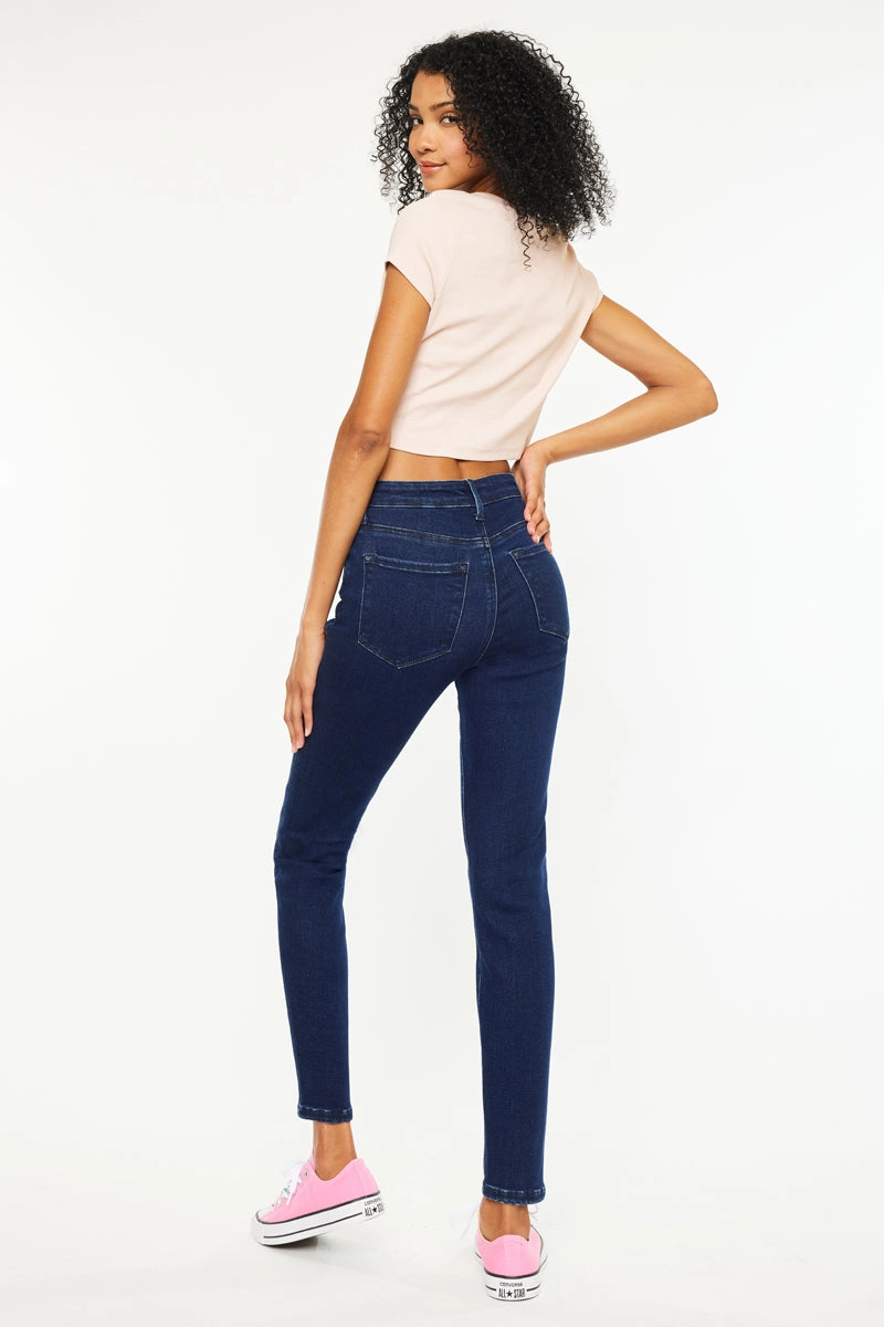 Bev Essentials High Rise Ankle Skinny Jeans