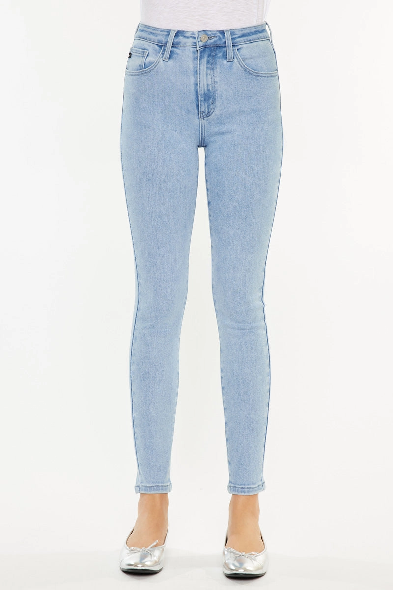 Bev Essentials High Rise Ankle Skinny Jeans