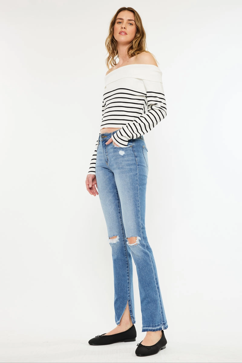 Birdy  Mid Rise Easy Skinny Jeans