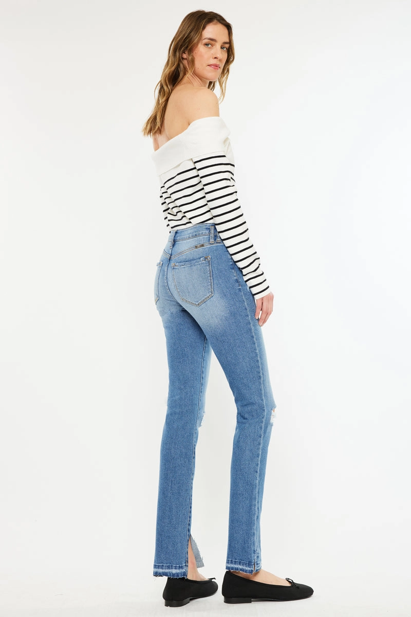 Birdy  Mid Rise Easy Skinny Jeans