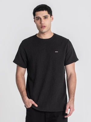 Black Texture Tee