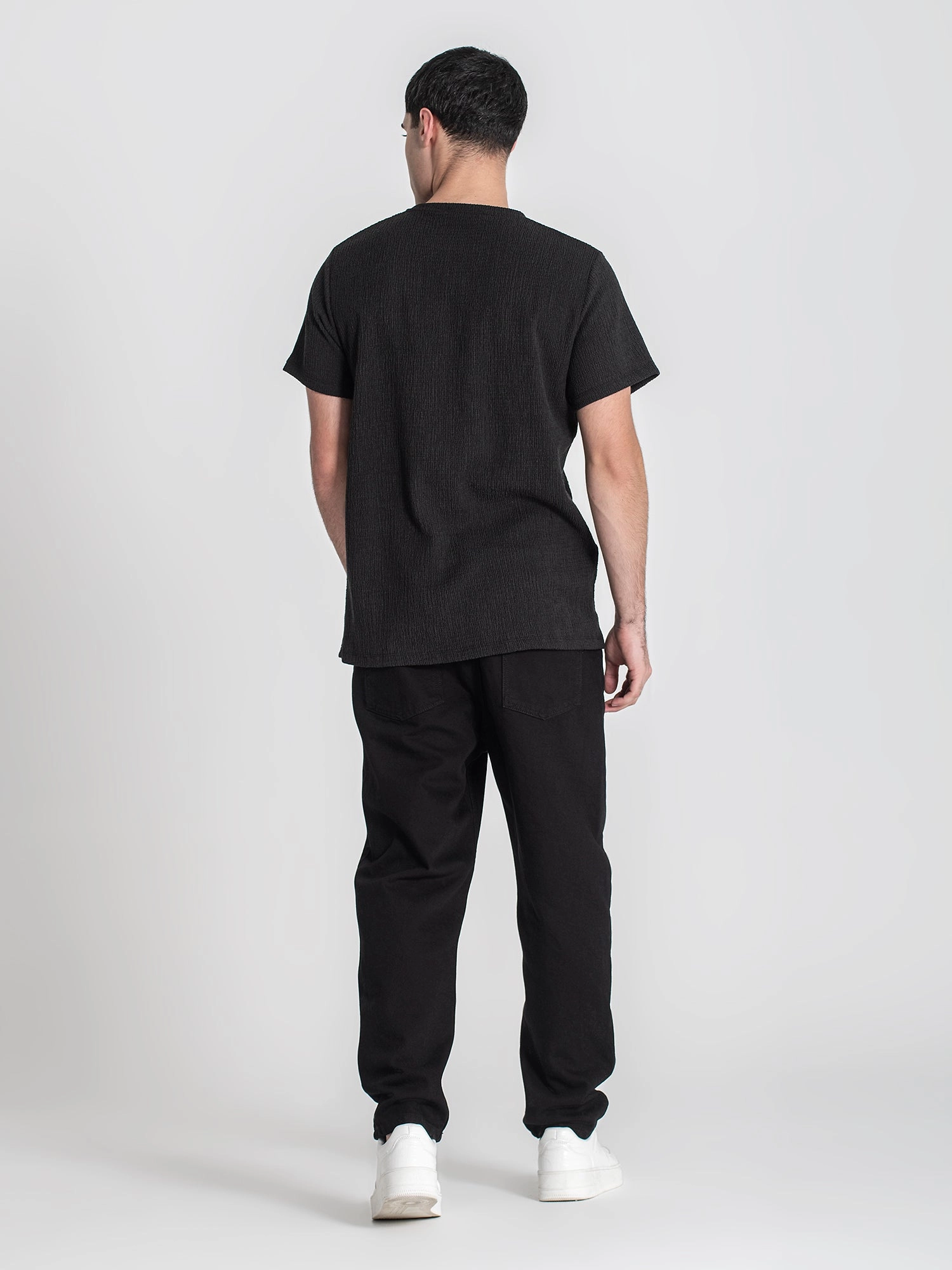 Black Texture Tee