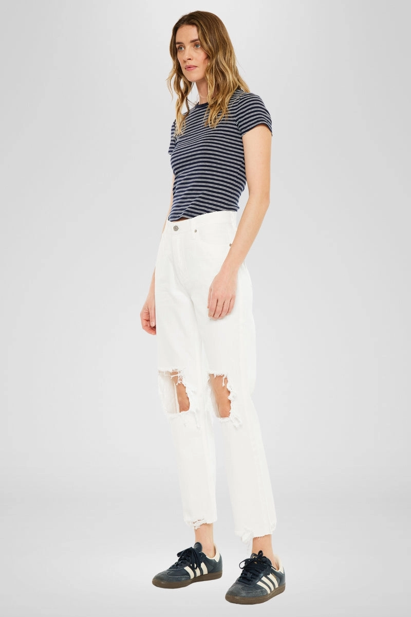 Blakely High Rise Straight Leg Jeans