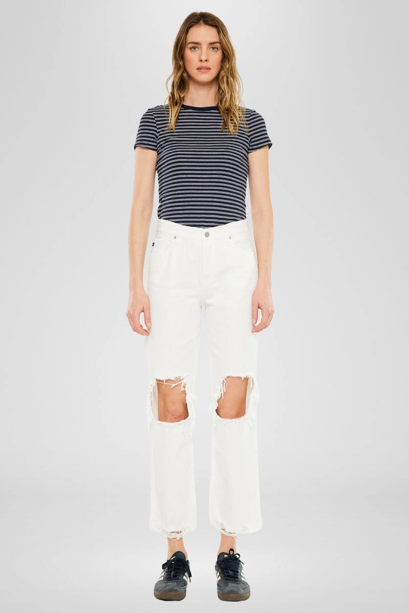 Blakely High Rise Straight Leg Jeans